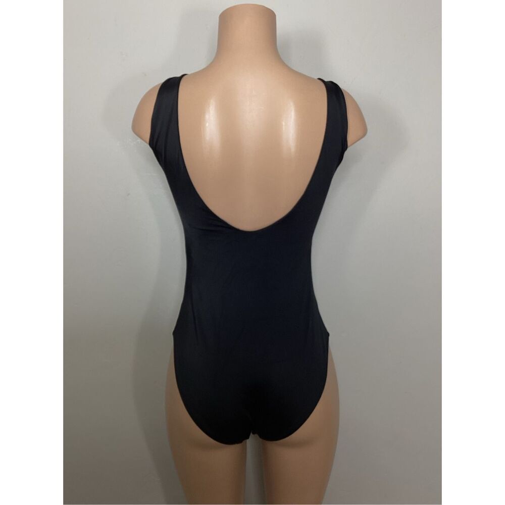 New. Amita Naithani black pearls and rhinestone swimsuit. Large. Retails $169 - Picture 5 of 8